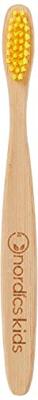 Nordics Tandenborstel kids bamboe geel 1 Stuks Nordics Tandenborstel kids bamboe geel 1 Stuks