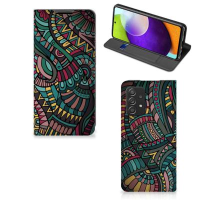 Samsung Galaxy A52 | Hoesje met Magneet | Aztec