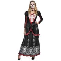 Day Of The Dead Jurk Lang Señora Adriana - thumbnail