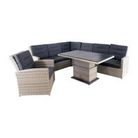 Dining hoekset San Bernardino Sunrise Beige Oosterik Home - Oosterik home - thumbnail