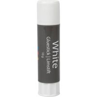 Creativ Company Witte lijmstift, rond, 10 gr, 1 stuk - thumbnail