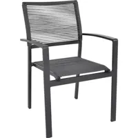 Stapelstoel Vito Rope - Grijs - thumbnail