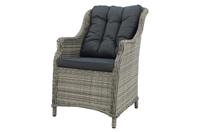 VDG King dining tuinstoel - Paloma grijs - thumbnail