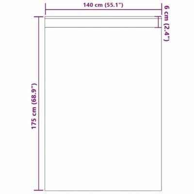 VidaXL Velvet gordijnen met gordijnen 2 pcs crème 175 x 140 cm fluweel