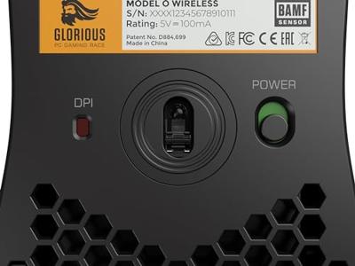 Glorious Model O Wireless gaming muis 19.000 dpi, RGB leds