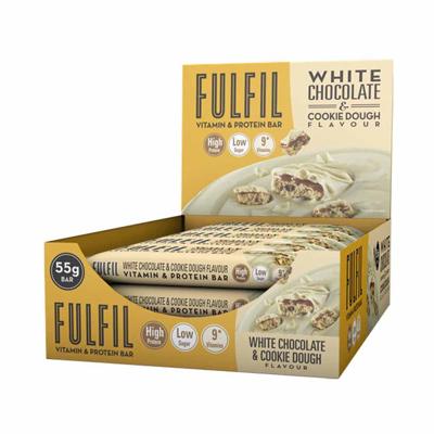 Fulfil Vitamin & Protein Bar White Chocolate Cookies & Cream (15 x 55 g)