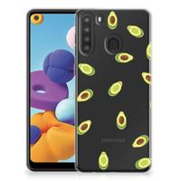 Samsung Galaxy A21 | Siliconen Case | Avocado - thumbnail
