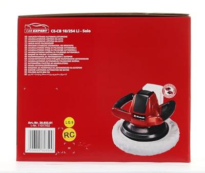 Einhell CE-CB 18/254 Li Solo - Accu Polijstmachine | 18V | 254 mm | Zonder accu en lader - 2093301 2093301