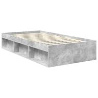 Bedframe Concerte Grijs 100 x 200 cm Massief grenenhout - thumbnail