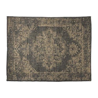 Luxe buitenkleed barok - zwart - 150x200 cm Luxe buitenkleed barok - zwart - 150x200 cm