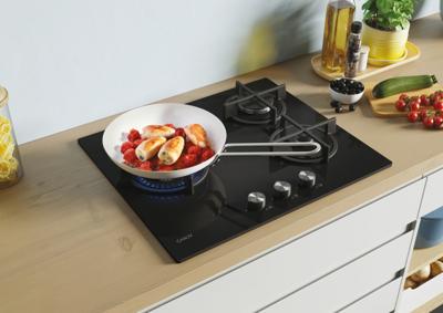 Gaskookplaat Candy CSG63B4PB 60 cm