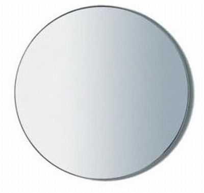 Royal Plaza Merlot spiegel 30x30cm zonder verlichting rond Glas Zilver ROND 30