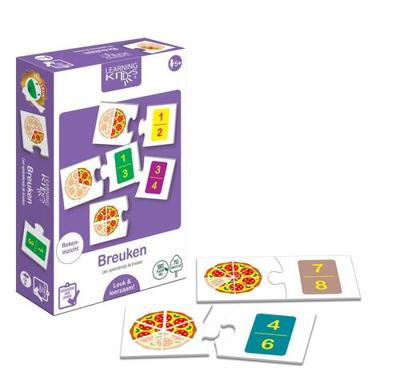 Bongers Speelgoed Learning kitds - breuken (20 x 2)
