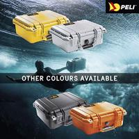 Peli 1400 BKF flightcase zwart met schuim 300x225x132 mm - thumbnail