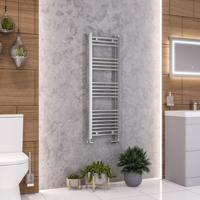 Eastbrook Wendover verticale radiator 120x40cm Chroom 302 watt - thumbnail