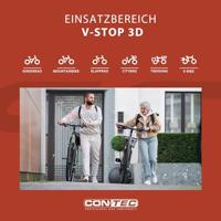 CONTEC remschoen "v-stop 3d" ct brake shoes cartr. v-stop 3d v-brake black - thumbnail