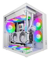 ATX Semi-toren BehuizingMars Gaming MCVONEW Wit - thumbnail