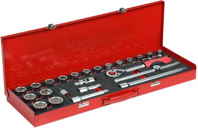 Gedore RED R69004024 3300006 Dopsleutelinzetset 24-delig - thumbnail