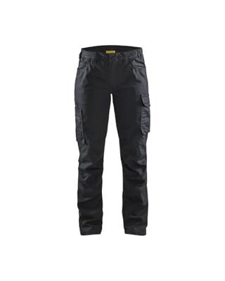 Blåkläder Dames Service werkbroek stretch 71401141 | Zwart/Zwart | Maat 46 - 7330509814161 Blåkläder Dames Service werkbroek stretch 71401141 | Zwart/Zwart | Maat 46 - 7330509814161