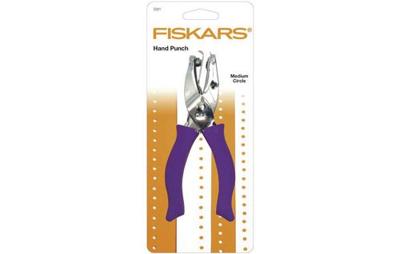 Fiskars handpons, medium cirkel, gatgrootte 3 mm, 1 stuk - thumbnail