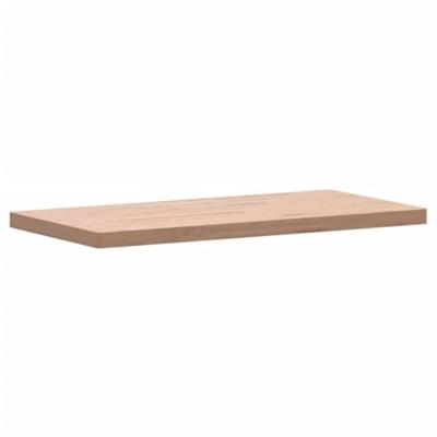 Tafelblad rechthoekig 100x50x4 cm massief beukenhout