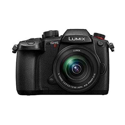 Panasonic Lumix GH5M2M Hybride camera Expert + lens Lumix 12-60 mm (sensor 4/3 20,3 MP, dubbele staaf, C4K 60p, 4:2 10bit, live stream, tropicaliseerd) zwart - Franse versie