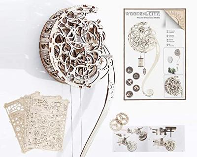 Pendulum modelbouwpakket klok hout