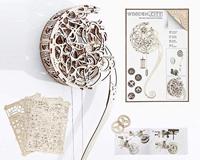 Pendulum modelbouwpakket klok hout - thumbnail