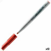 Whiteboardmarker bic 1741 rond m rood | 12 stuks - thumbnail
