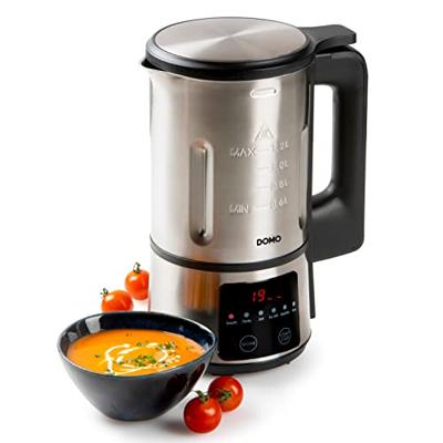 DOMO My Soup Express DO727BL Soepmaker RVS, Zwart - thumbnail