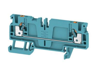 Weidmüller 1989910000 Doorgangsklem 5.1 mm Spanveer Blauw 100 stuk(s)