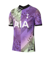 Tottenham Hotspur 3rd Shirt Junior 2021-2022 - Maat 164 - Kleur: Paars | Soccerfanshop - thumbnail