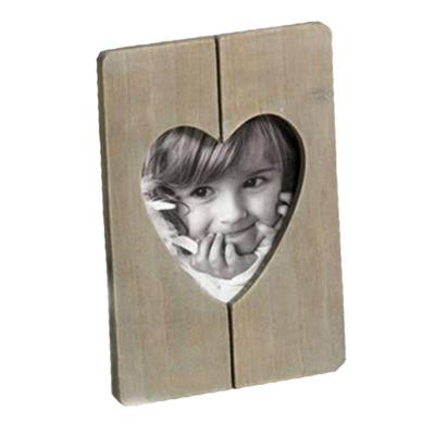 Cuore portretlijst 10x11cm bruin