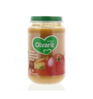 Olvarit 6+ Maanden Tomaat Rundvlees Aardappel 200g bij Jumbo - thumbnail