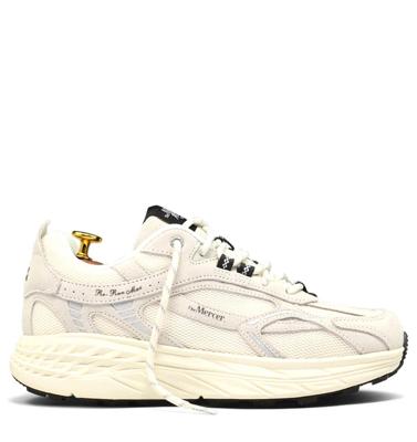 Mercer The Re-Run MAX suede 157 white brown Wit maat 39