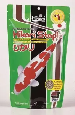 Hikari Staple Medium 500g - Kwaliteit Vijvervoer voor Koi & Visgezondheid