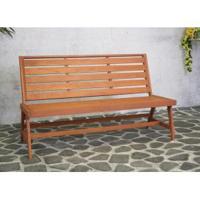 SenS-Line 3-zits Houten tuinbank Malibu 150 cm - thumbnail