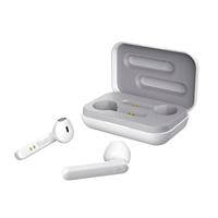 Trust Mobile Primo Touch Draadloze Bluetooth Oordopjes Wireless Earphones, 10 Uur Speeltijd in Totaal, Ingebouwde Microfoon, TWS, voor PC, Laptop, Smartphone, Tablet - Wit - thumbnail