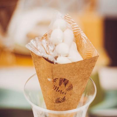 Confetti zakjes Palm Leaf (10st) Confetti zakjes Palm Leaf (10st)