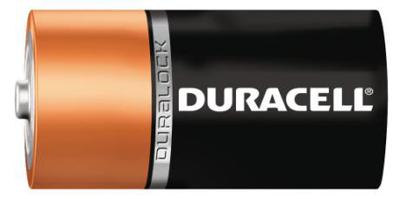 Batterij Durac.gr.staaf 1.5v D lr20(2)blist.