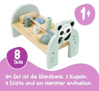 Eichhorn houten hamerbank panda - thumbnail