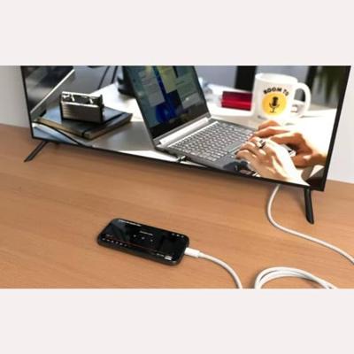 Hyper HyperDrive USB-C naar HDMI kabel (4K60Hz / 2.5m) - White Hyper HyperDrive USB-C naar HDMI kabel (4K60Hz / 2.5m) - White