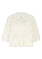 Tramontana 3d Flower Lace Jacket C42-19-801 Jackets 006800-stone - thumbnail