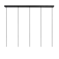 Lucide ORLANDO - Hanglamp - 5xE27 - Fumé - thumbnail