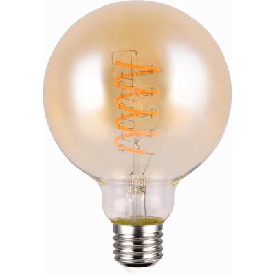 LED Filament Lamp E27 - 7W Dimbaar - Zeer Warm Wit 1800K - 400 Lumen