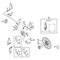 SHIMANO crankstel "altus fc-mt210" cranks.shim. alt.fcmt210 30/46t.170mm 9sp bl.- - thumbnail