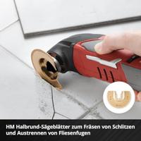 Einhell 708110 XLPLUS-CASE HCS, HM Multitool toebehorenset 1 set(s) - thumbnail