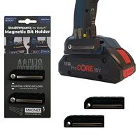 Stealthmounts Bithouder voor Bosch 18v | 2 Stuks | Zwart - BH-BO-BLK-2 - thumbnail