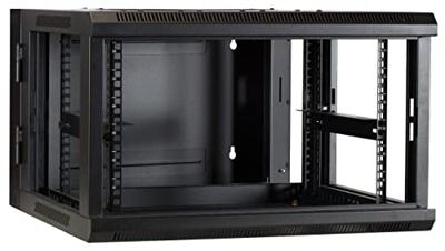 DSI 6U wandkast (kantelbaar) met glazen deur - DS6606-DOUBLE server rack