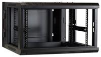 DSI 6U wandkast (kantelbaar) met glazen deur - DS6606-DOUBLE server rack - thumbnail